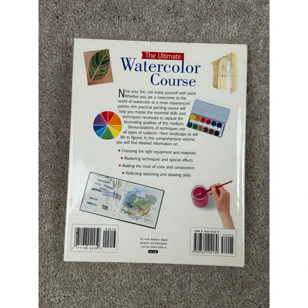 The Ultimate Watercolor Course Reader's Digest Simple Techniques Art Book 2003